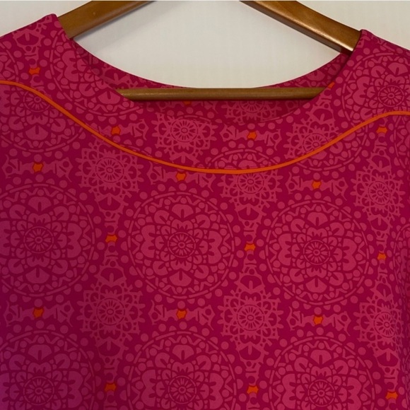 Lands' End UV UPF 50 Long Sleeve PINK Dress SPF COVER UP BOAT BEACH Sm - Picture 2 of 7